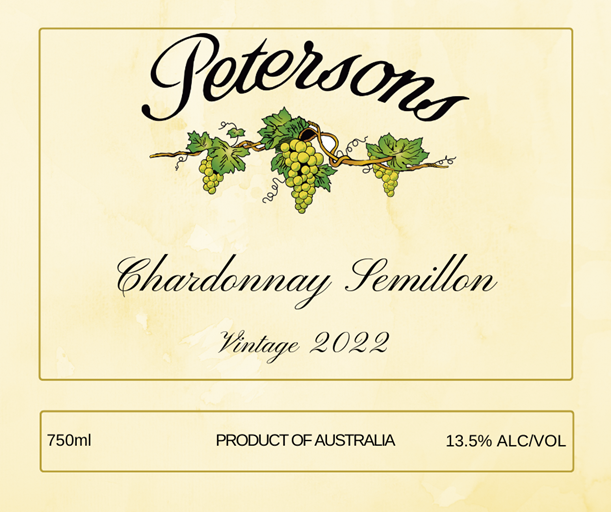 2022 Petersons Chardonnay Semillon