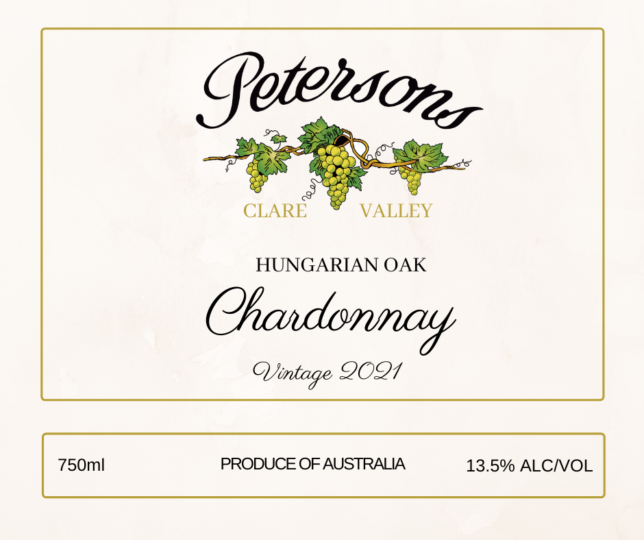 2021 Hungarian Oak Chardonnay - Clare Valley