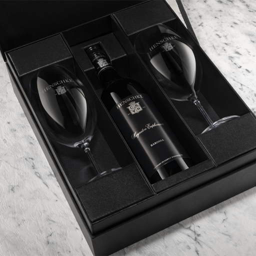 Plumm Glassware Gift Box - Choose a Henschke Wine