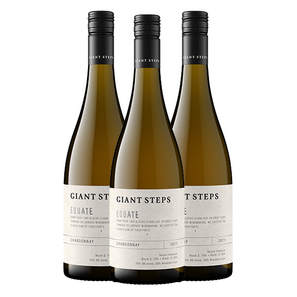 Giant Steps Equate Chardonnay 3-pack - $360 per pack