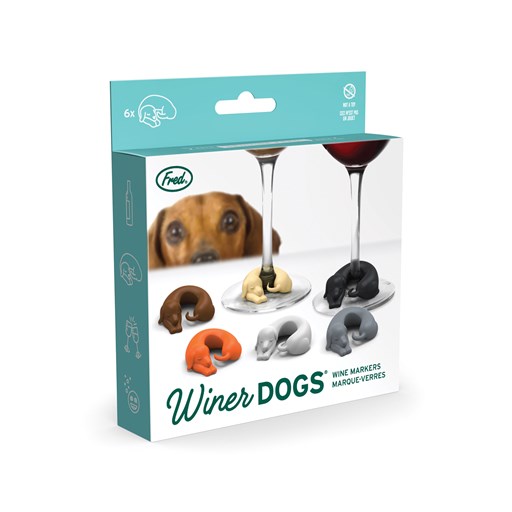 FRED Winer Dogs - Dog Wine Charms