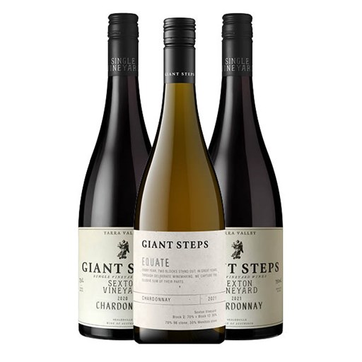 Giant Steps Equate + Sexton Vineyard Chardonnay 3-pack - $250 per pack