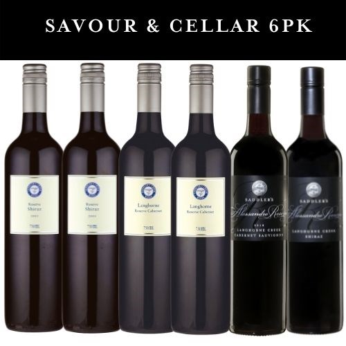 Savour and Cellar Reserve 6 pk Selection CE $319