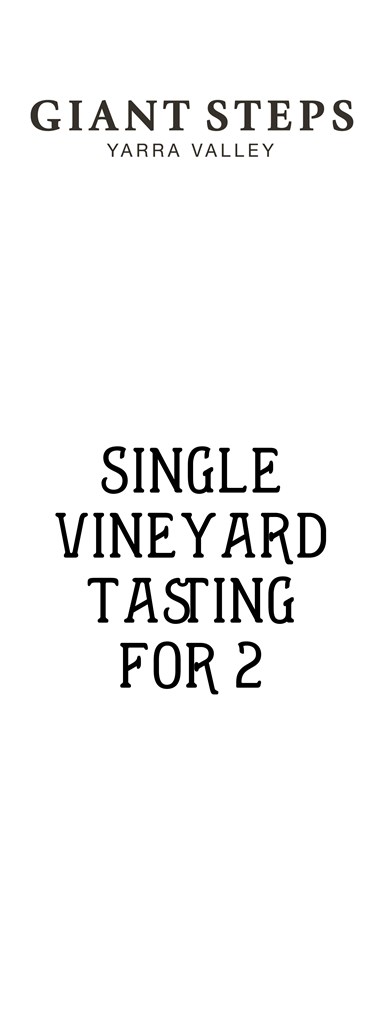Single Vineyard Tasting for 2 Gift Voucher